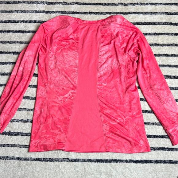 Realtree Women's Pink Long Sleeve Top Size Medium, Fishing Long Sleeve - Picture 8 of 8